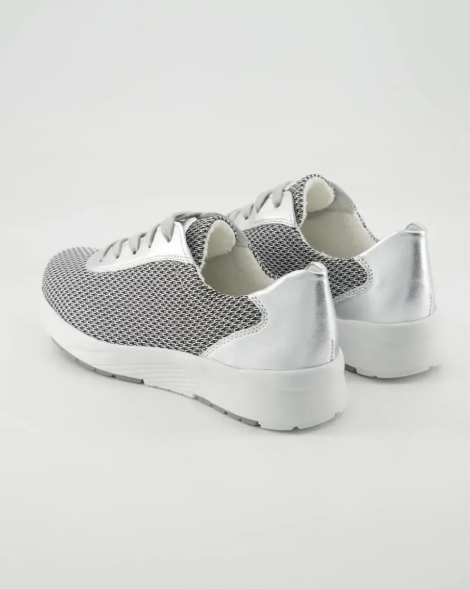 SIGGI Schnürschuhe in Silber