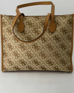 Silvana Girlfriend Tote Handtasche in Beige