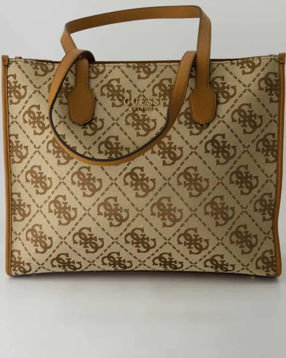 Silvana Girlfriend Tote Handtasche in Beige