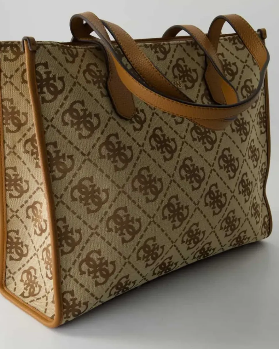 Silvana Girlfriend Tote Handtasche in Beige
