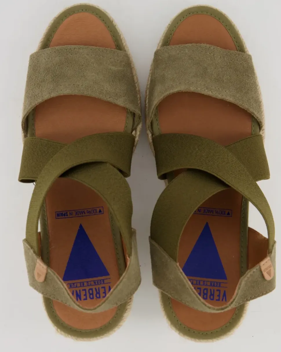 Silvia Sardegan Sandalen in Grün