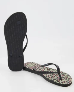 Slim Animals Zehentrenner in Schwarz