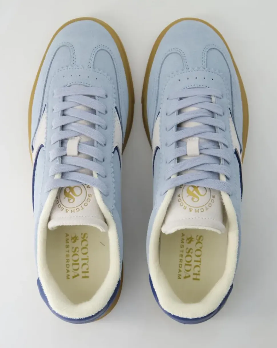 Slim Sneaker in Blau