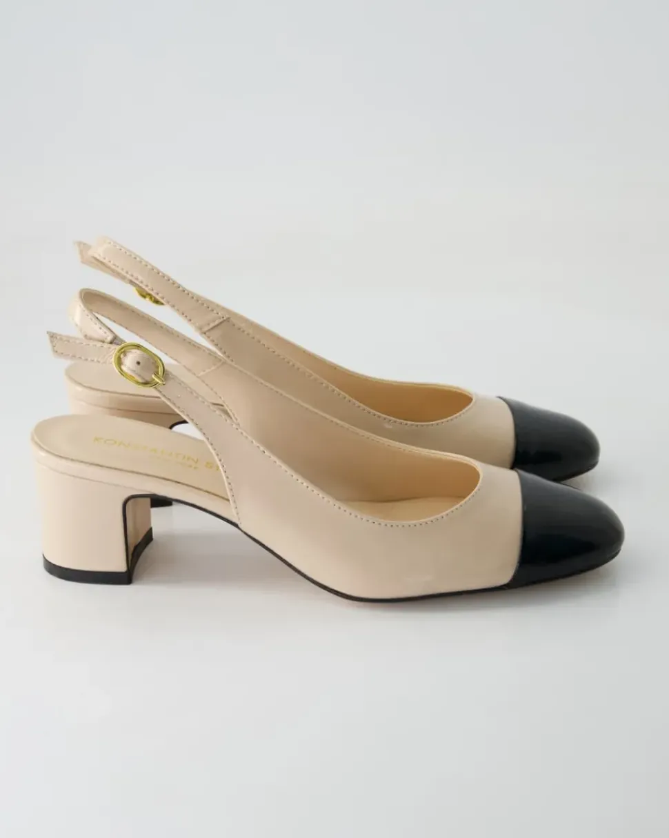 3035-502 Slingpumps in Beige