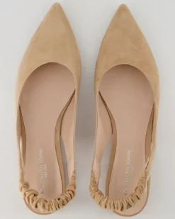 123 Slingpumps in Beige