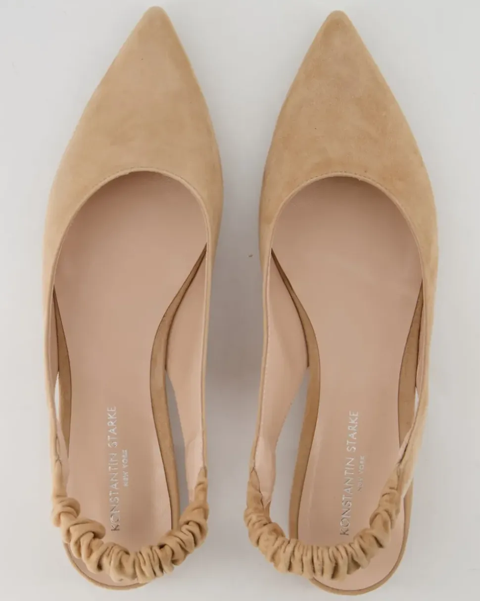 123 Slingpumps in Beige