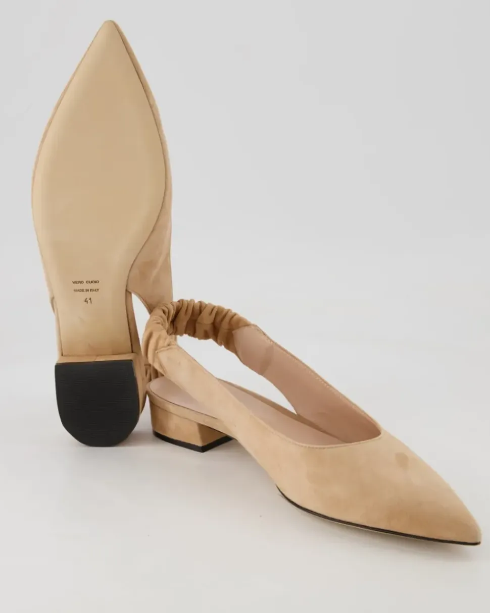 123 Slingpumps in Beige