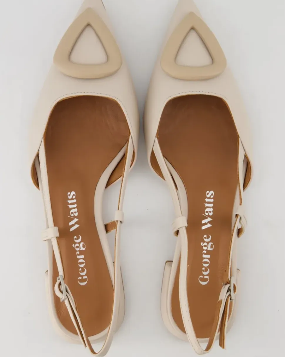 7104 Slingpumps in Beige