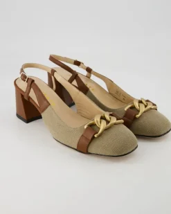51385 Slingpumps in Beige