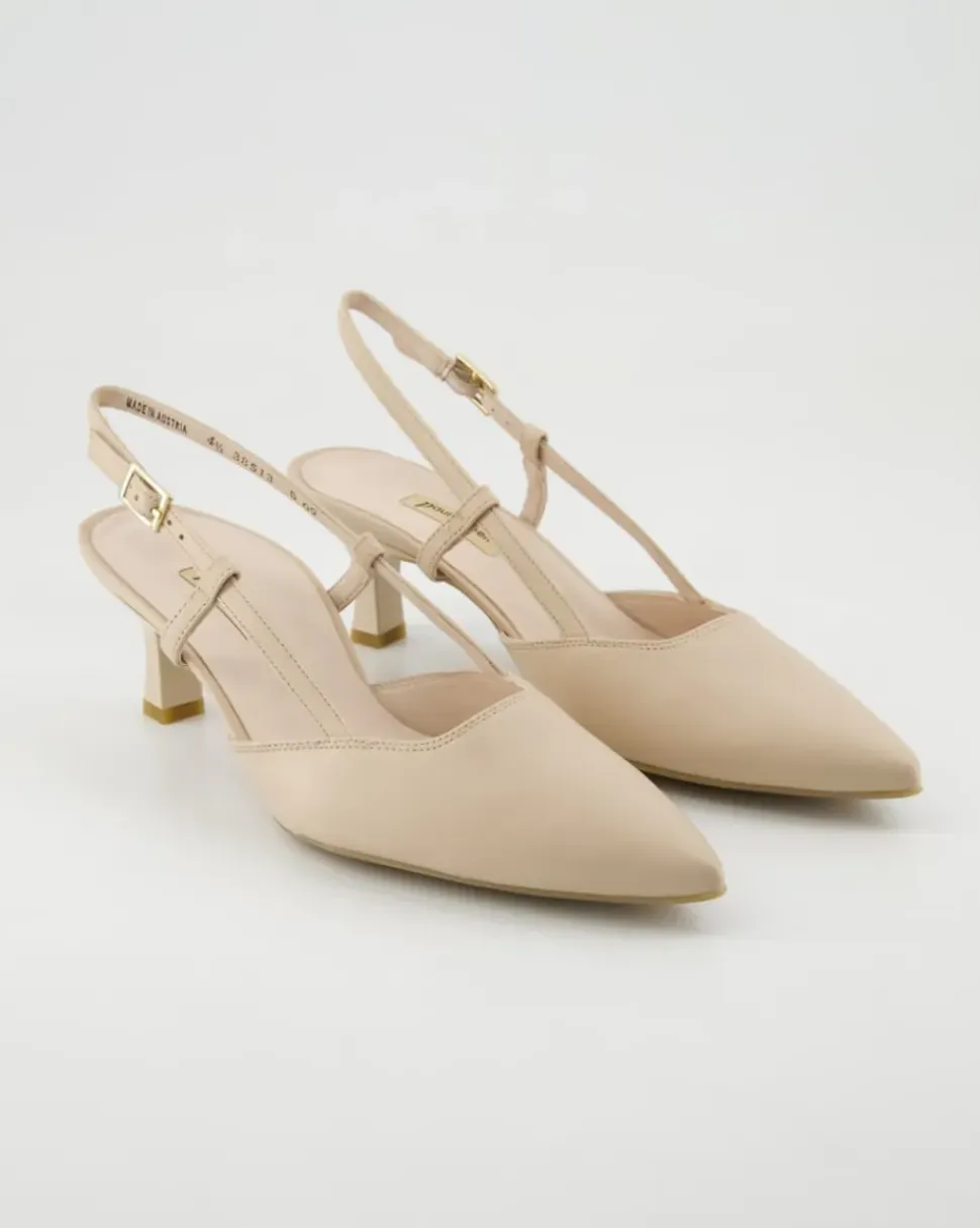 7992 Slingpumps in Beige