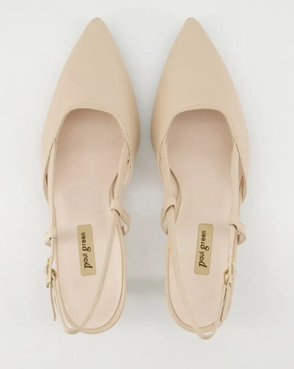 7992 Slingpumps in Beige
