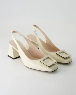 6551 Slingpumps in Beige