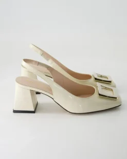 6551 Slingpumps in Beige