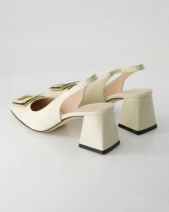 6551 Slingpumps in Beige