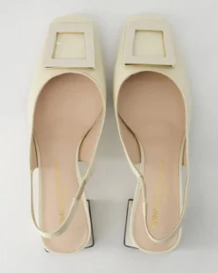 6551 Slingpumps in Beige