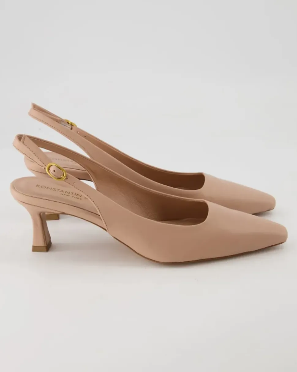 07023 Slingpumps in Beige