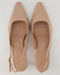07023 Slingpumps in Beige