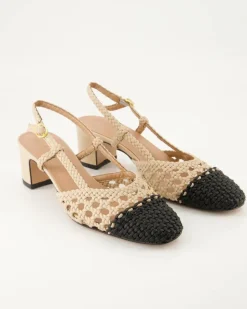 851 Slingpumps in Beige
