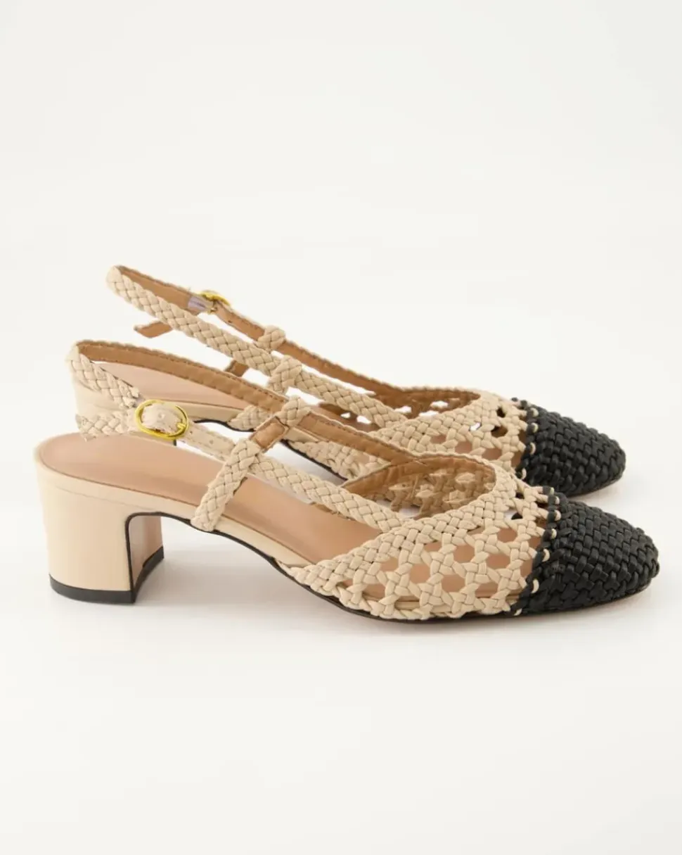 851 Slingpumps in Beige
