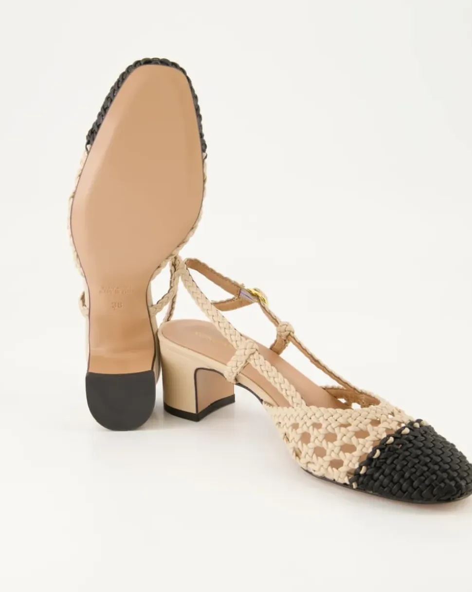 851 Slingpumps in Beige