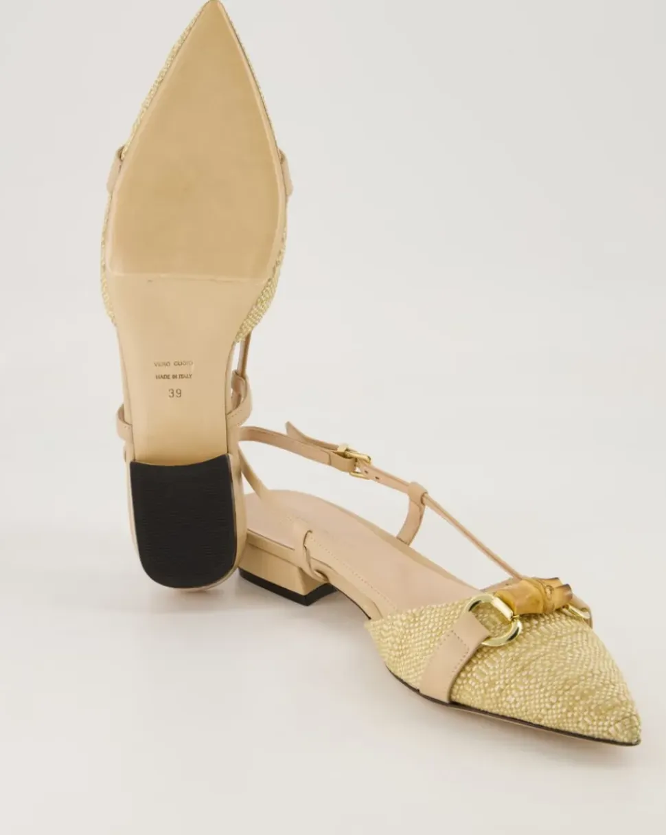 215 Slingpumps in Beige