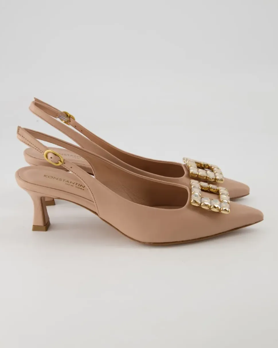 0440 Slingpumps in Beige