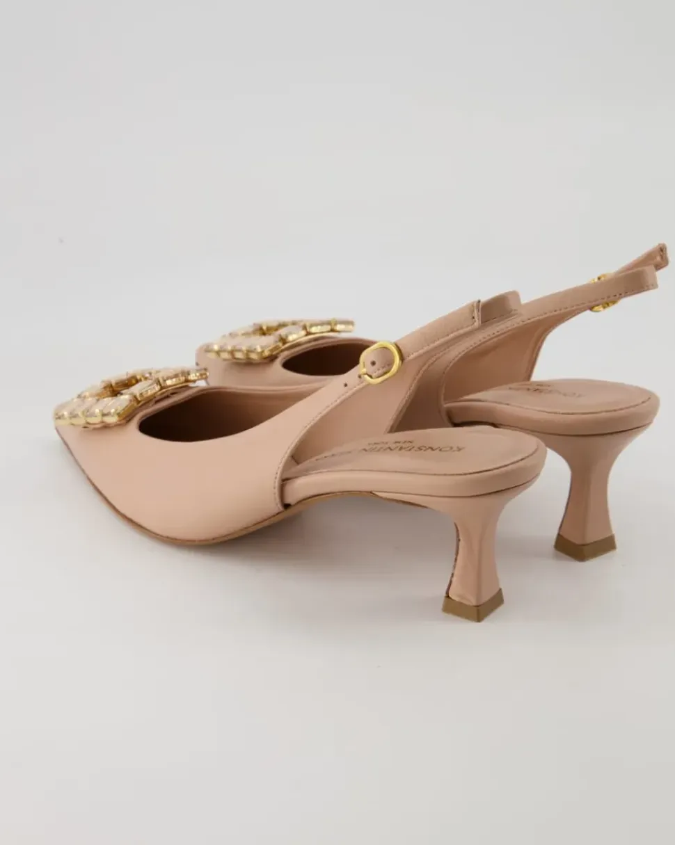 0440 Slingpumps in Beige