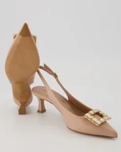 0440 Slingpumps in Beige