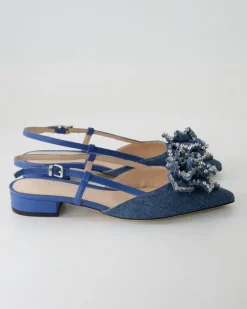 244 Slingpumps in Blau