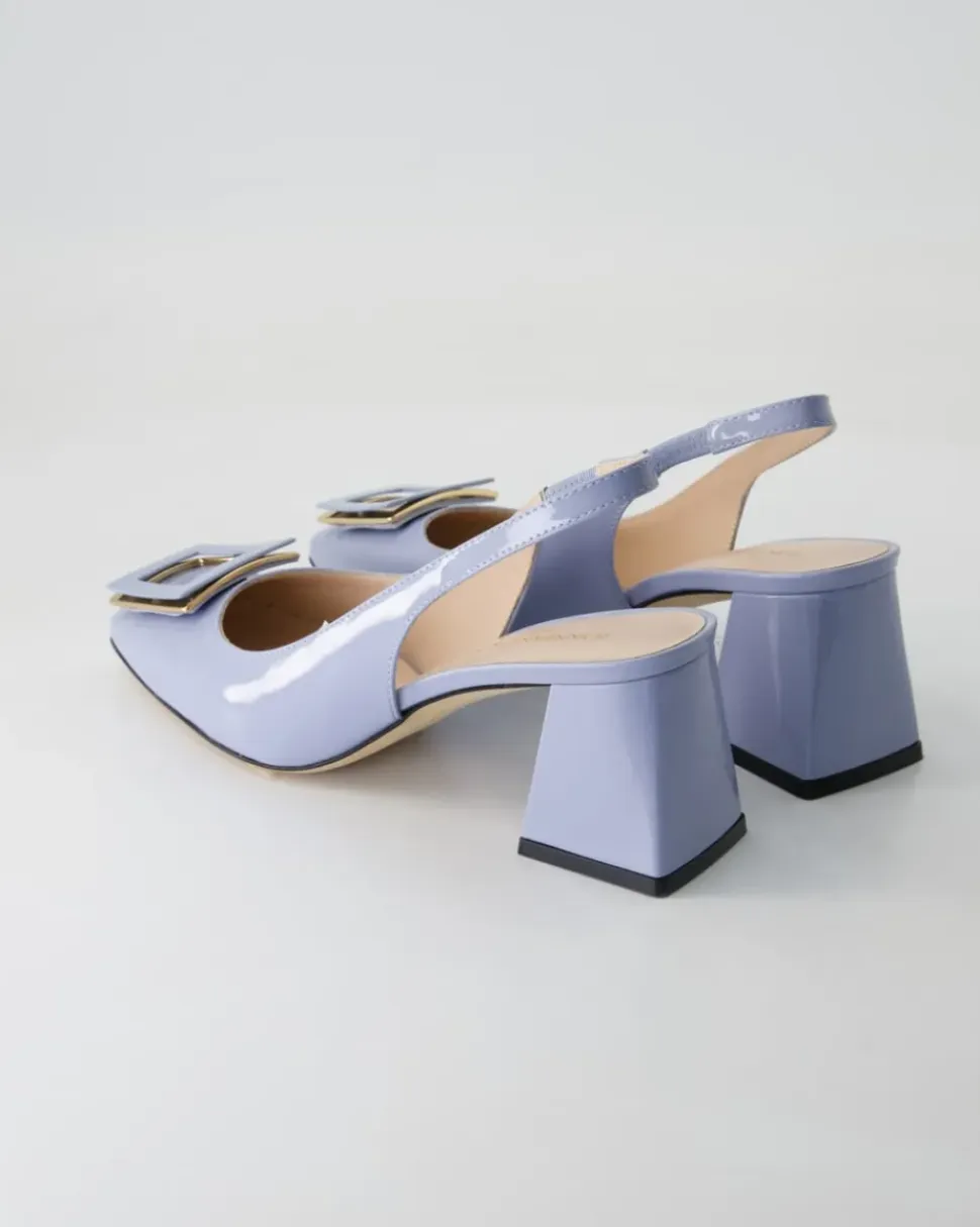 6551 Slingpumps in Blau