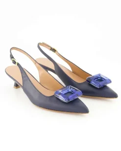 559 Slingpumps in Blau