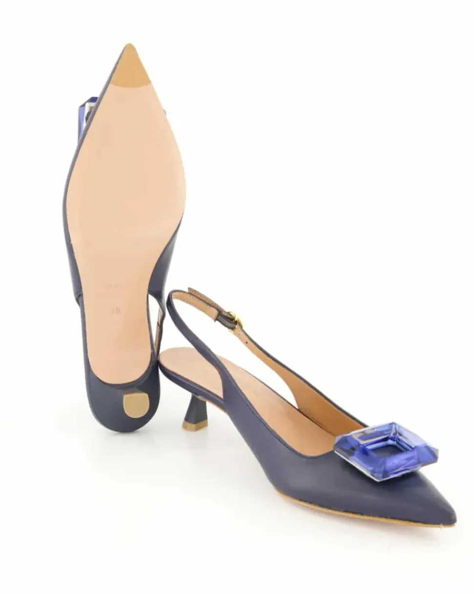 559 Slingpumps in Blau