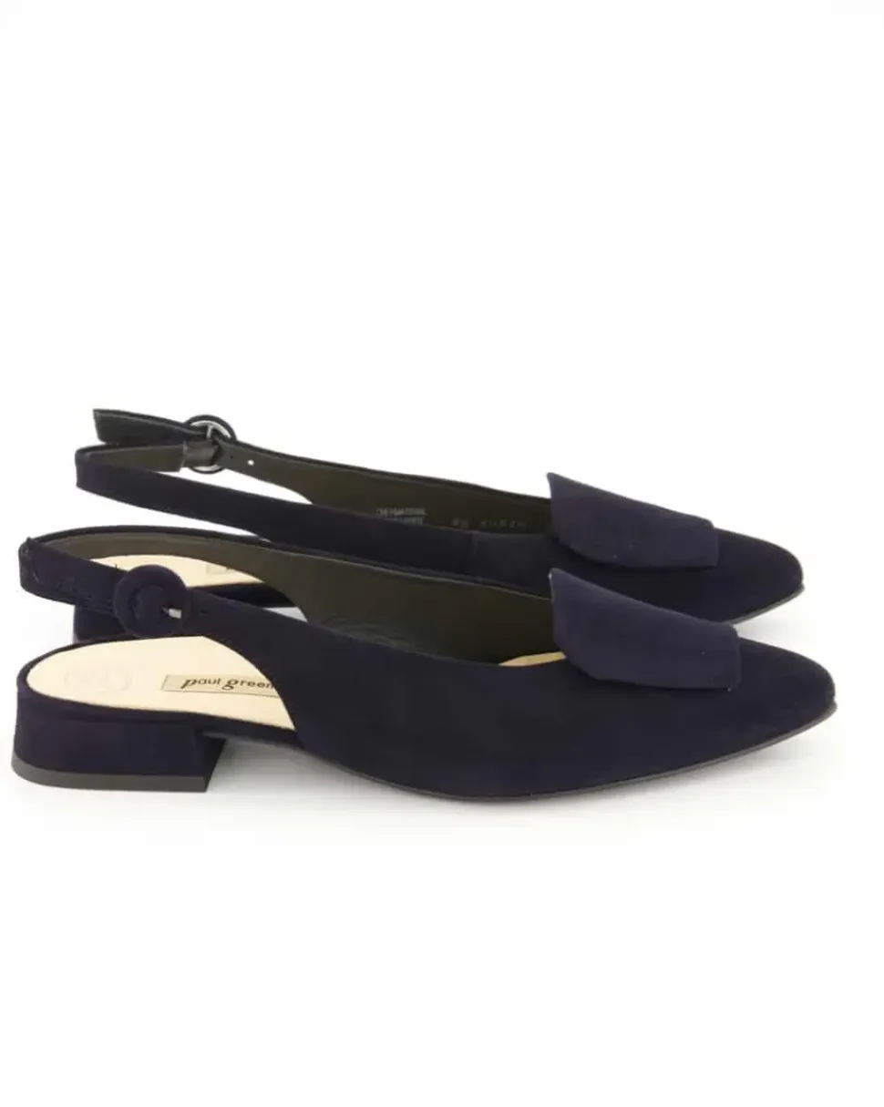 6090-035 Slingpumps in Blau