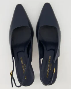 07023 Slingpumps in Blau