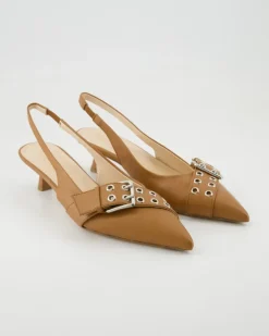 657-400/580 Slingpumps in Braun