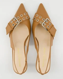 657-400/580 Slingpumps in Braun