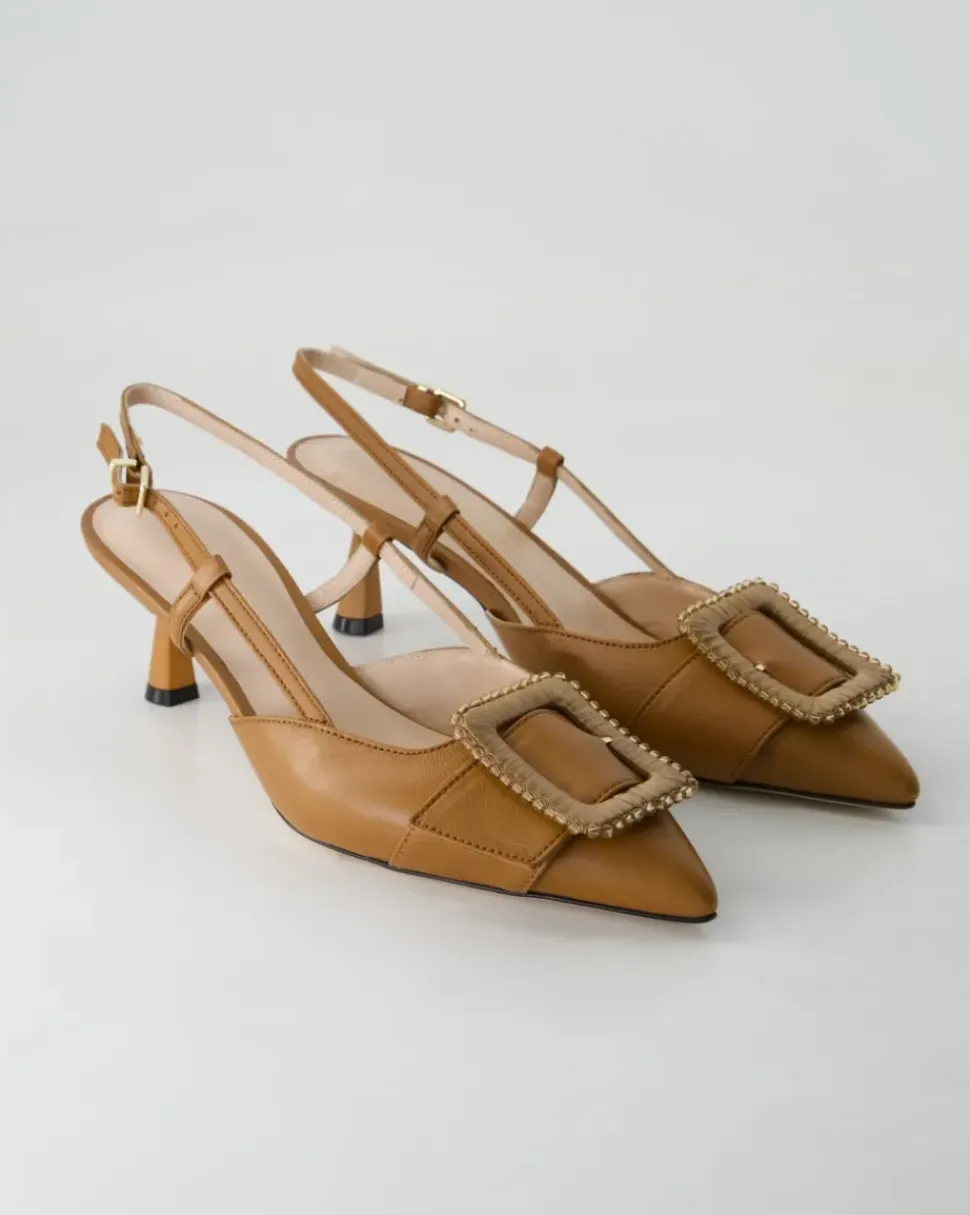 5580 Slingpumps in Braun
