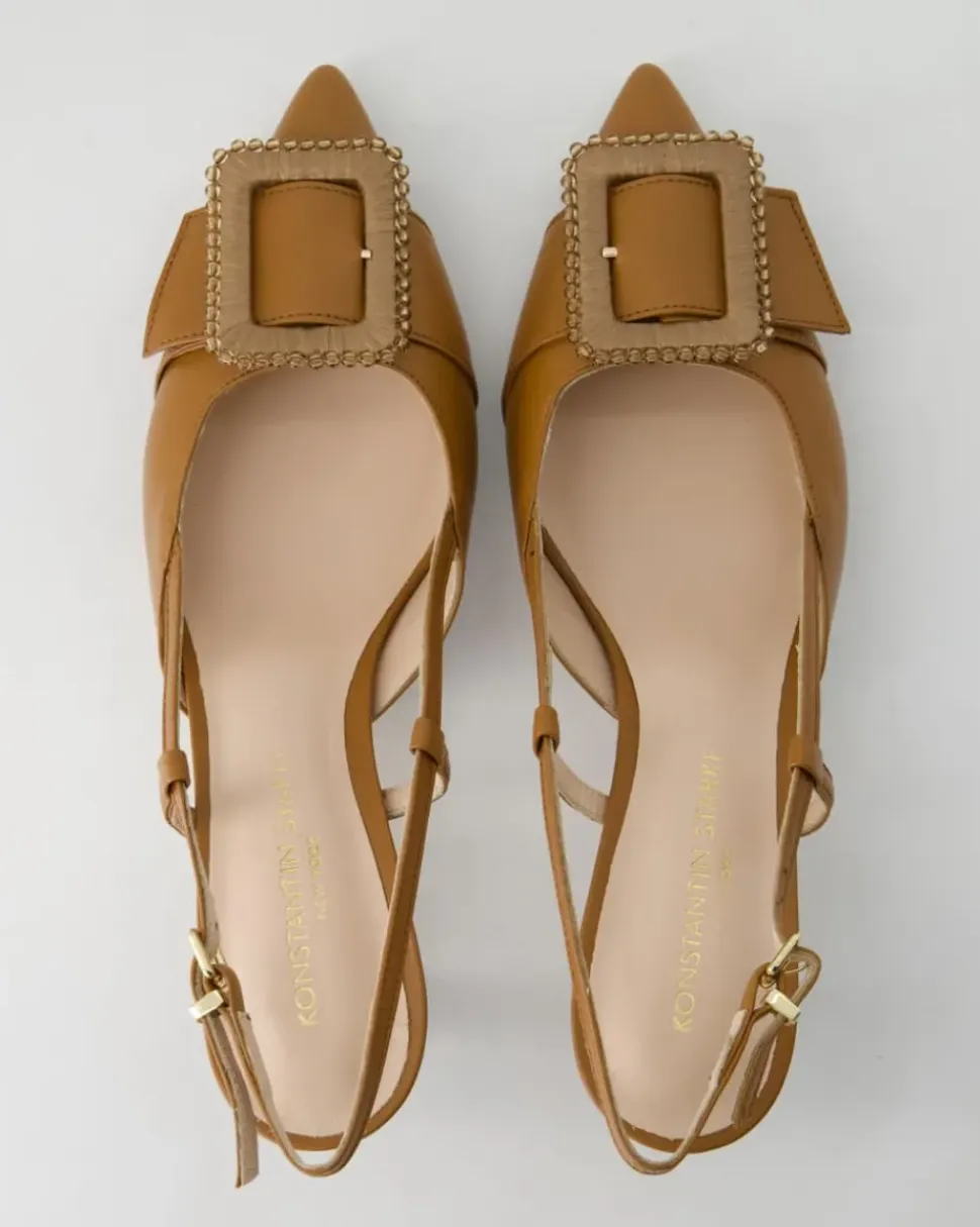 5580 Slingpumps in Braun