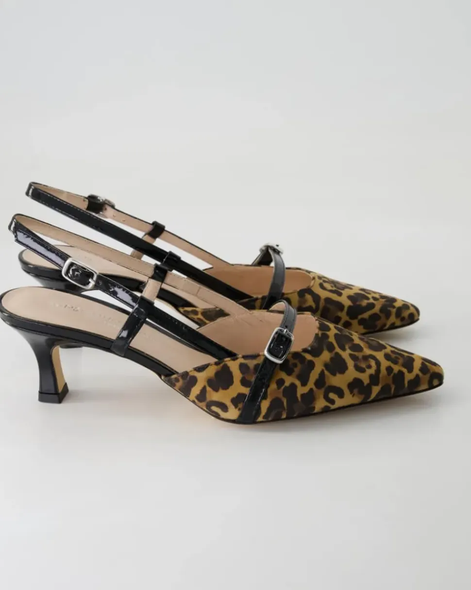 4027 Slingpumps in Braun