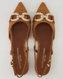 191 Slingpumps in Braun