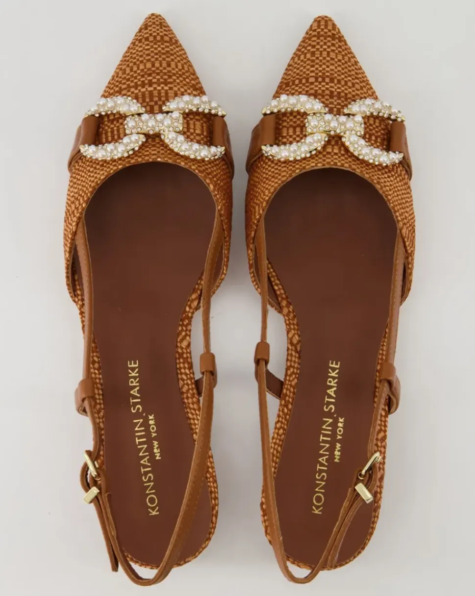 191 Slingpumps in Braun