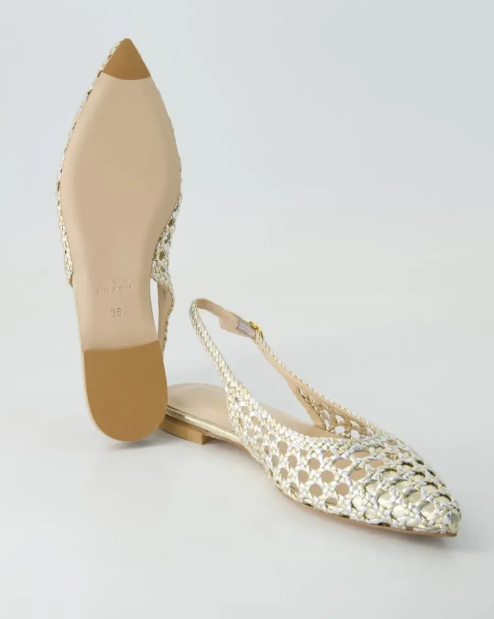 1969-775 Slingpumps in Gold