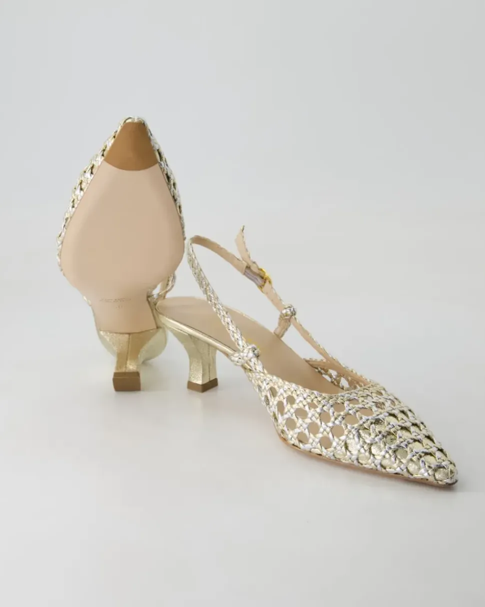 1641-775 Slingpumps in Gold