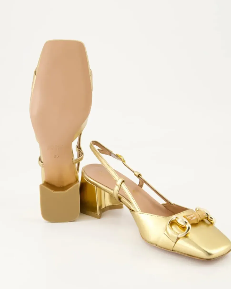 1512 Slingpumps in Gold