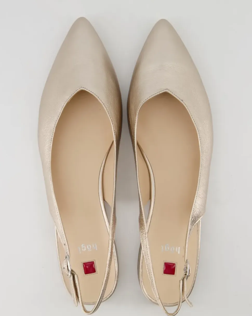 01001117800 Slingpumps in Gold