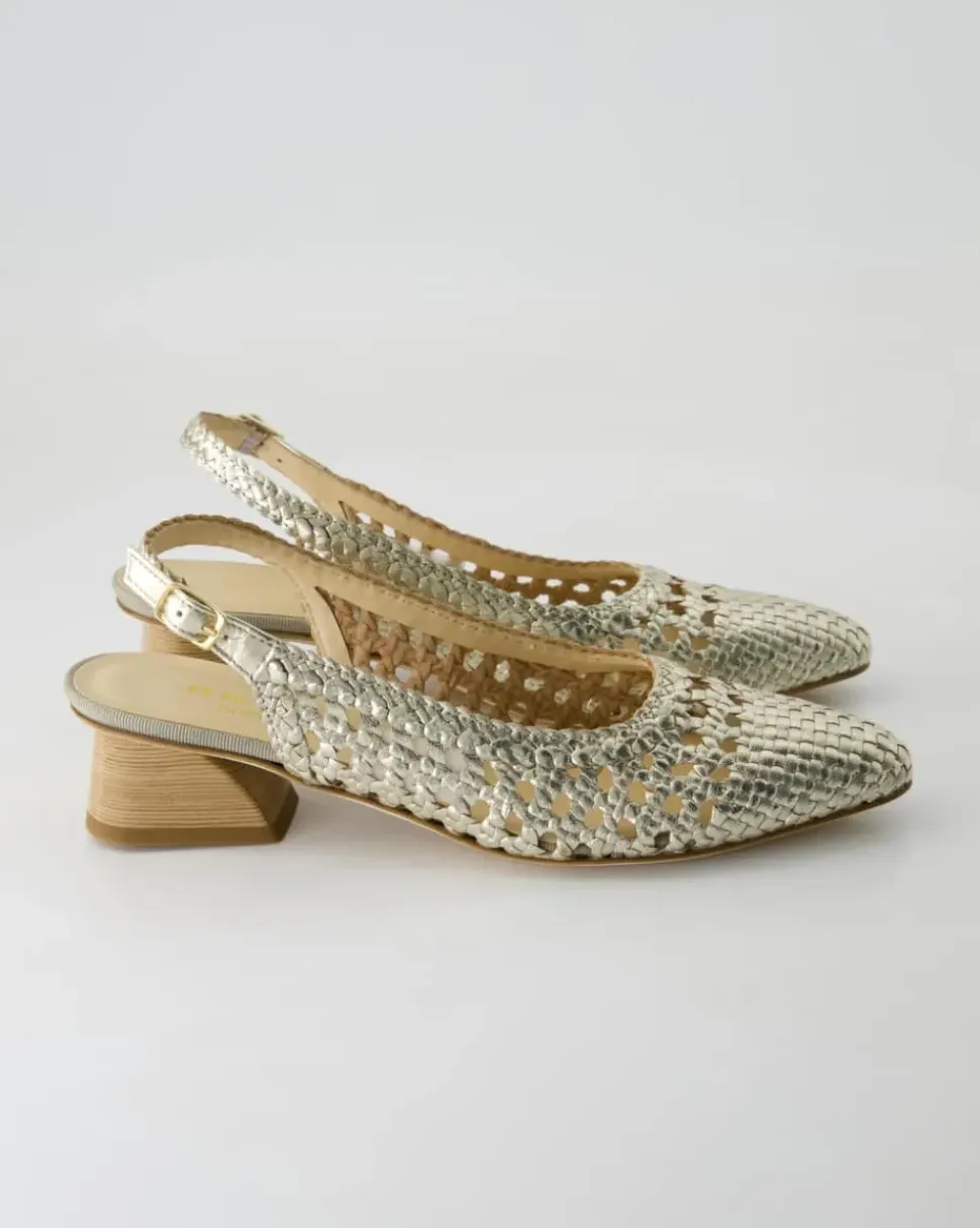 32376 Slingpumps in Gold