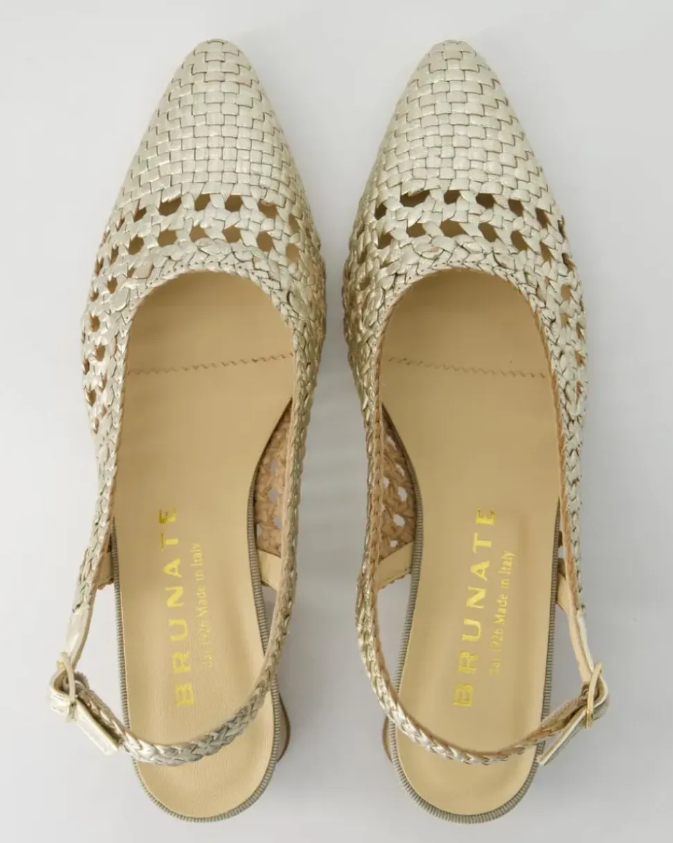 32376 Slingpumps in Gold