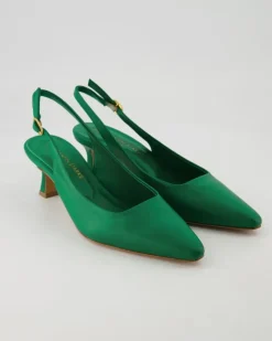 07023 Slingpumps in Grün