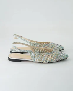 1969-225 Slingpumps in Mehrfarbig