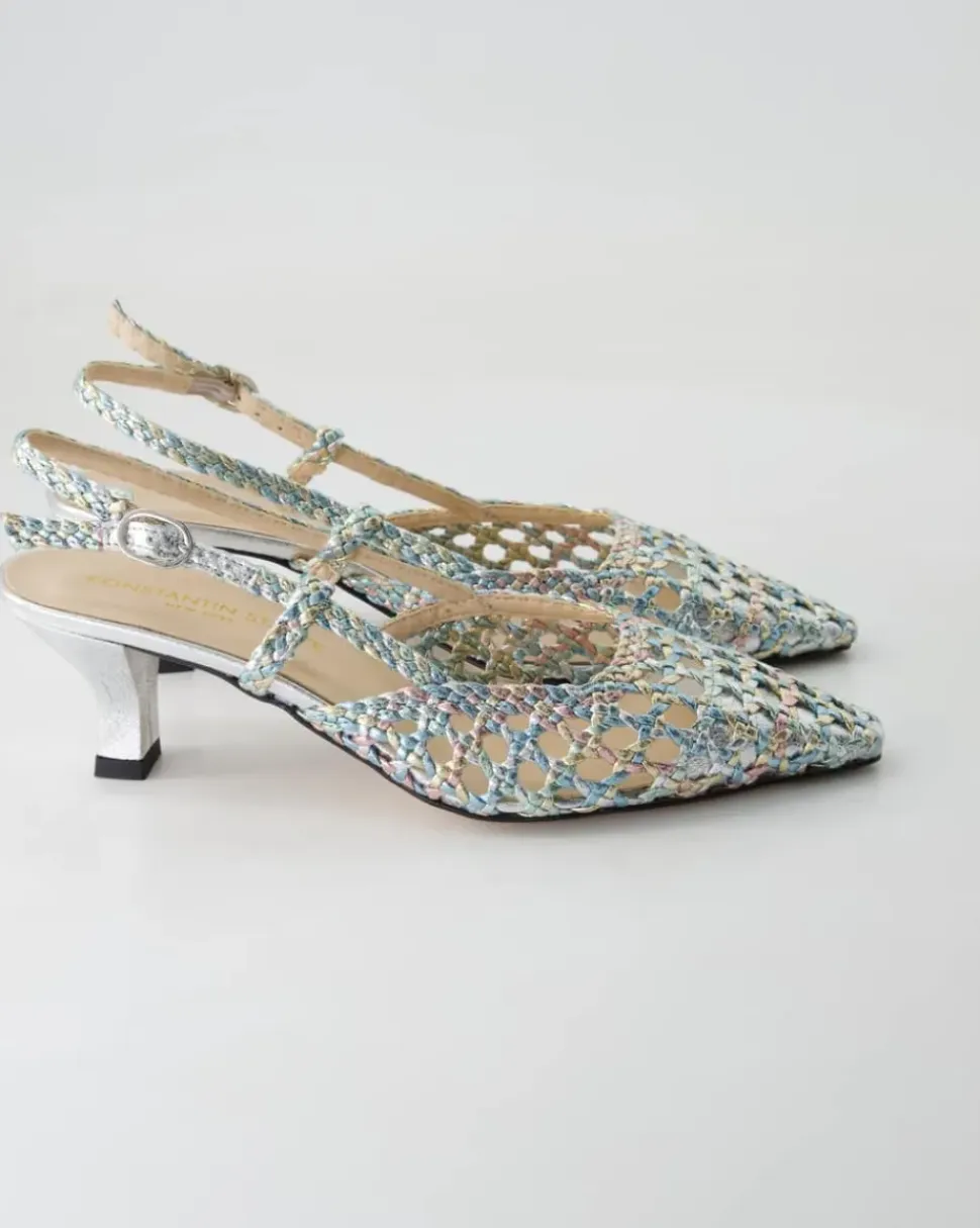 1641-220 Slingpumps in Mehrfarbig